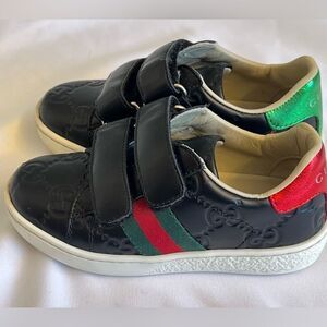 GUCCI TODDLER ACE SNEAKER SIZE 23